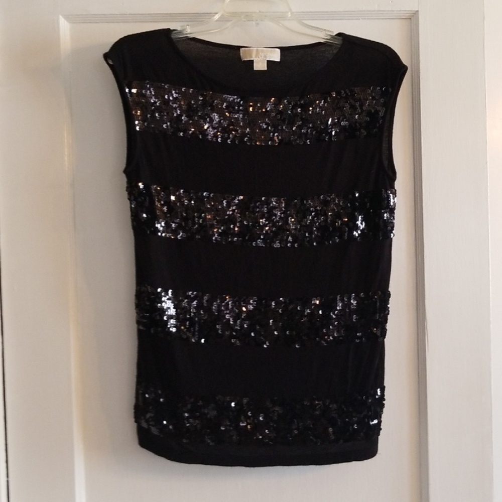 MICHAEL KORS Sequin Top